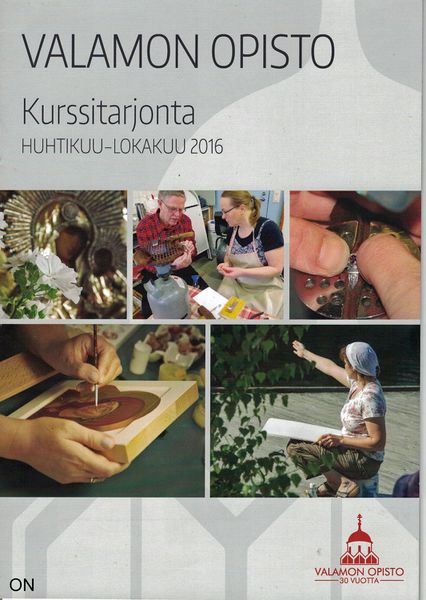Tiedosto:Valamon opiston kurssiesite 2016 kansi.jpg