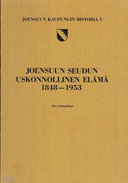 Tiedosto:Joensuun seudun uskonnollinen elama kansi.jpg